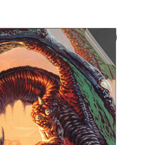 Bravery Misplaced Dragon and Knight by Ed Beard Jr XBox Series X Digital Edition Console Skin